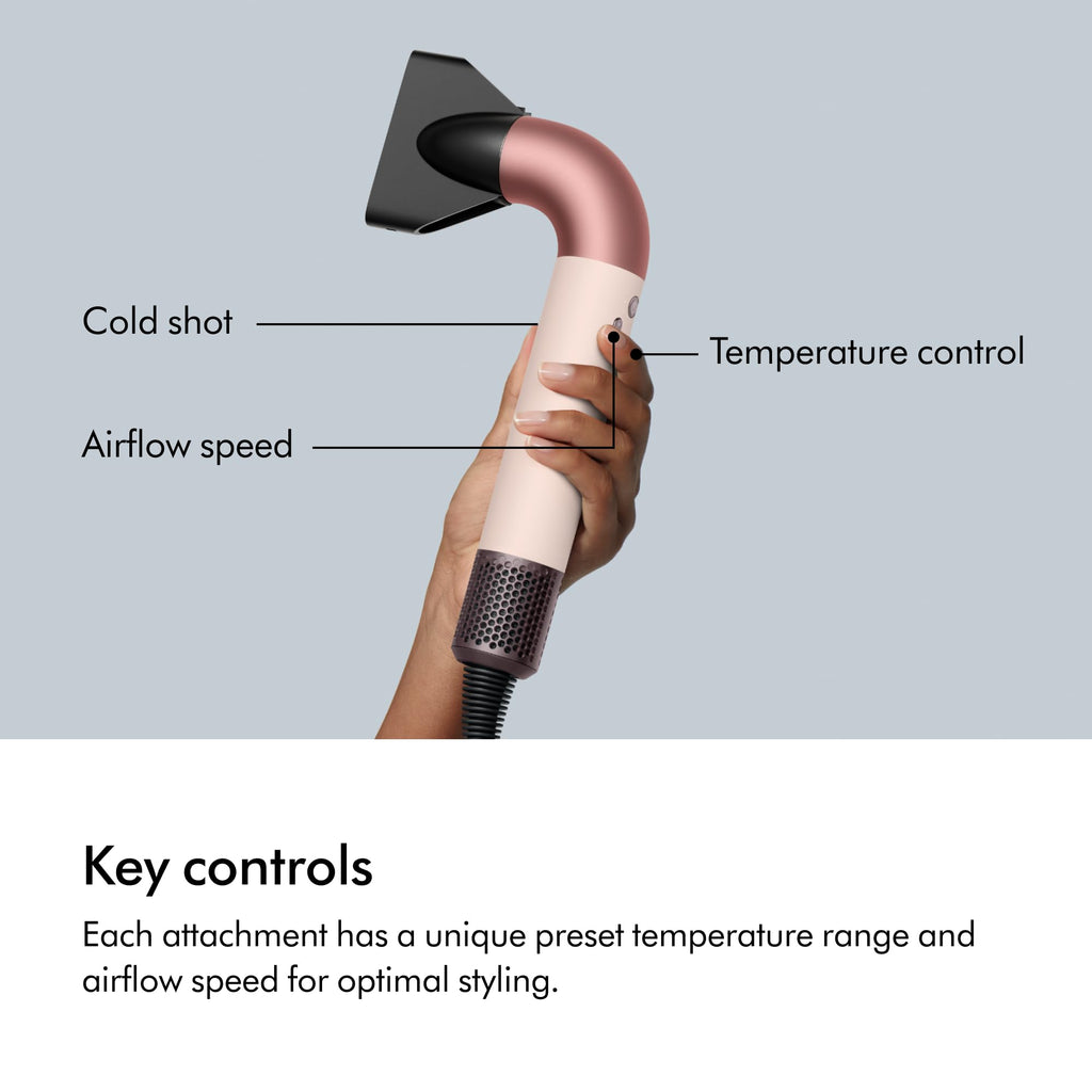 Limited Edition Dyson Supersonic r™ Hair Dryer in Ceramic Apricot and Topaz