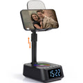 ASEAT Gifts for Men Women, Adjustable Phone Stand Bluetooth Speaker, Birthday Gifts Him Husband, Phone Holder for Kitchen Desk Bedroom, Cool Tech Gadget for Dad Mom Boyfriend, Christmas Ideal