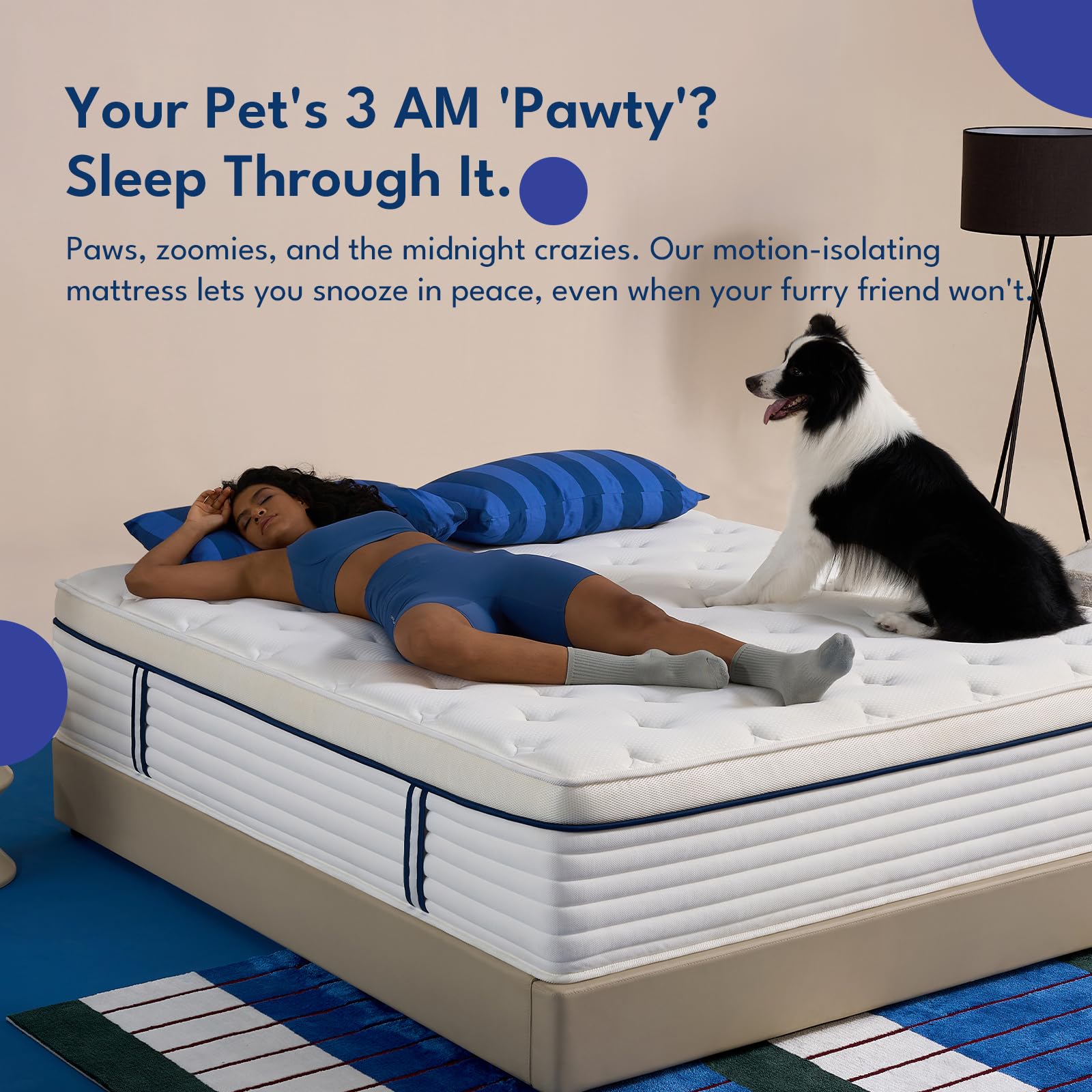 REJUSLEEP 12 Inch Queen Size Mattress, Hybrid Mattress in a Box, Cooling Gel Memory Foam and Individual Pocket Springs for Pressure Relief, CertiPUR-US Certified, Medium Firm Feel