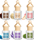 AROIC 6Pack Car Air Freshener, Hanging Essential Oil Air Freshener Diffuser