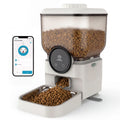 6.5L Automatic Cat Feeder, Smart Pet Food Dispenser for Cats & Dogs, WiFi Enabled, Freshness Preservation, Anti-Clogging Design & Dual Power Supply