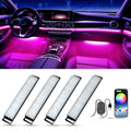Car LED Lights Interior,RGB Interior Car Lights with App Control&Music Sync