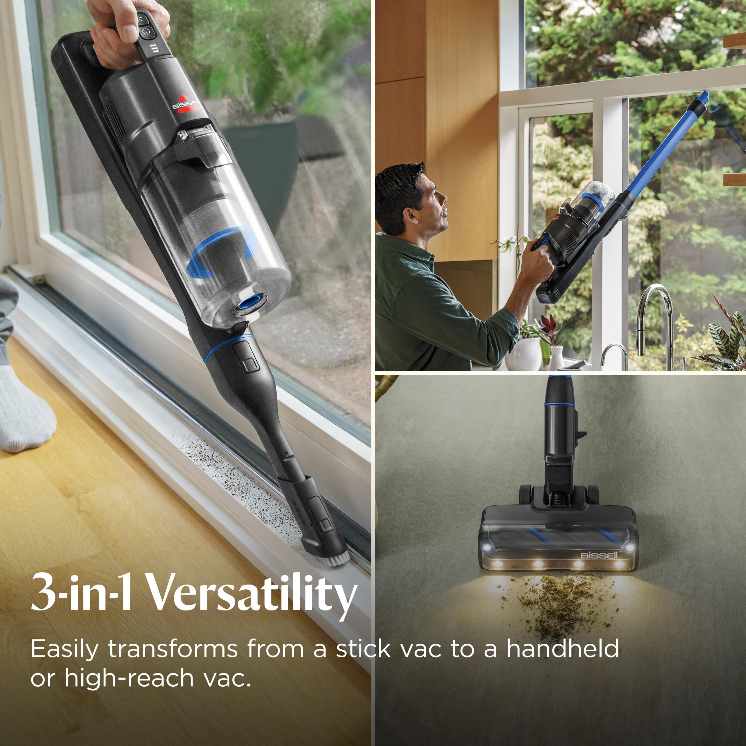 Bissell PowerClean FurFinder 200W Self-Standing Cordless Vacuum, 4052